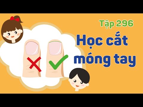 Video: Cách Xử Lý Móng Tay Của Trẻ