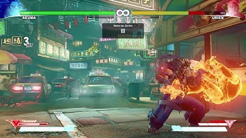 SFV Akuma Random Setups/Confirms