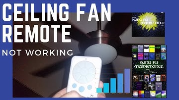 Ceiling Fan Not Responding To Remote Almost Threw Out Fan For Malfunctioning How To Fix
