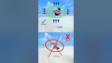 Fix Your Mistakes in Backflip 🤔? #backflip #tutorial #frontflip