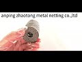 0.08 - 0.45mm Wire Mesh Washer Ring Shape SUS316L For Muffler