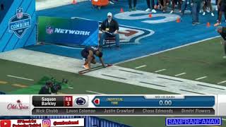 Saquon Barkley | Full Highlights 2018 NFL Combine | NFL Highlights HD