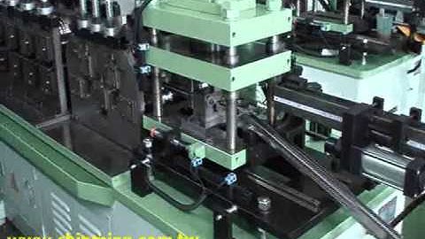 Fitting drawer runners and furniture hardware slide rail machine for undermount slide.