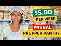 How to STOCK Your Prepper Pantry for Only $5 a Week! Watch this Before going to the Store! 2023