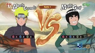 Naruto Gameplay - ps4 طريقة لعب ناروتو نينجا ستورم 4 على السوني 4