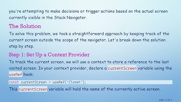 How to Identify Current Route in Nested Tab.Navigator for React Native Applications