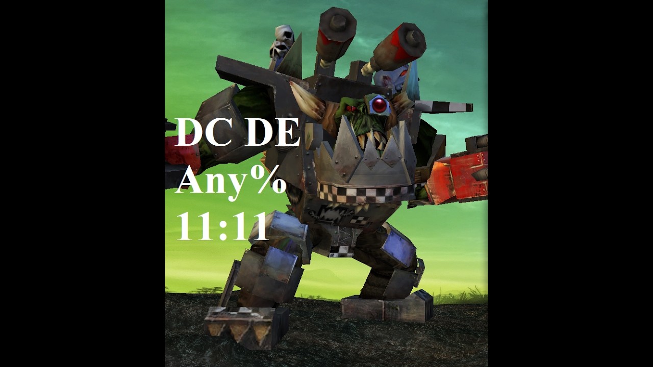 Speedrun Warhammer 40000: DoW DC DE WR (Any% Orks) - 
