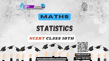 Statistics | NCERT Class 10 MATHS | math solution | CBSE