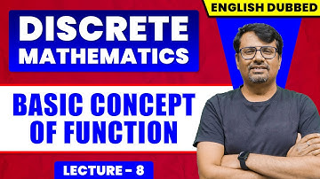 Discrete Mathematics in English | Domain & Range Of Function  | One-One and Onto Function By GP Sir