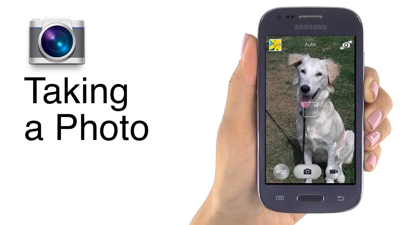 How to Take a Photo on the Jitterbug Touch3 Smartphone - YouTube