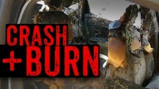 Man Sets Himself On Fire Trying To Throw Car Firebomb