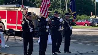 Presentation of Colors   Salem Observance   September 11th, 2020