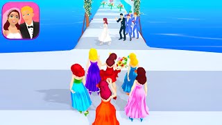 MARRIAGE ESCAPE game MAX SCORE 3D 🌈💕👰🏼‍♀️ Gameplay All Levels Walkthrough iOS Android New Game Fun screenshot 5