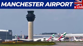 Manchester Airport Live  |  thrilling close-up airliner action  | Thur 6th June '24