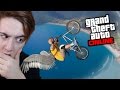 BMX BİSİKLET İLE UÇARAK DENİZİN KARŞISINA GEÇMEK ! - GTA 5 Online (FurkanYamanHD,Sesegel,Umidi)