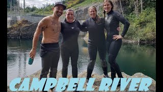Snorkeling with Salmon in Campbell River - Fall 2021