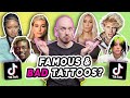Celebrity tiktok tattoos  tattoo critiques  pony lawson