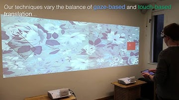 Gaze+RST: Integrating Gaze and Multitouch for Remote Rotate-Scale-Translate Tasks