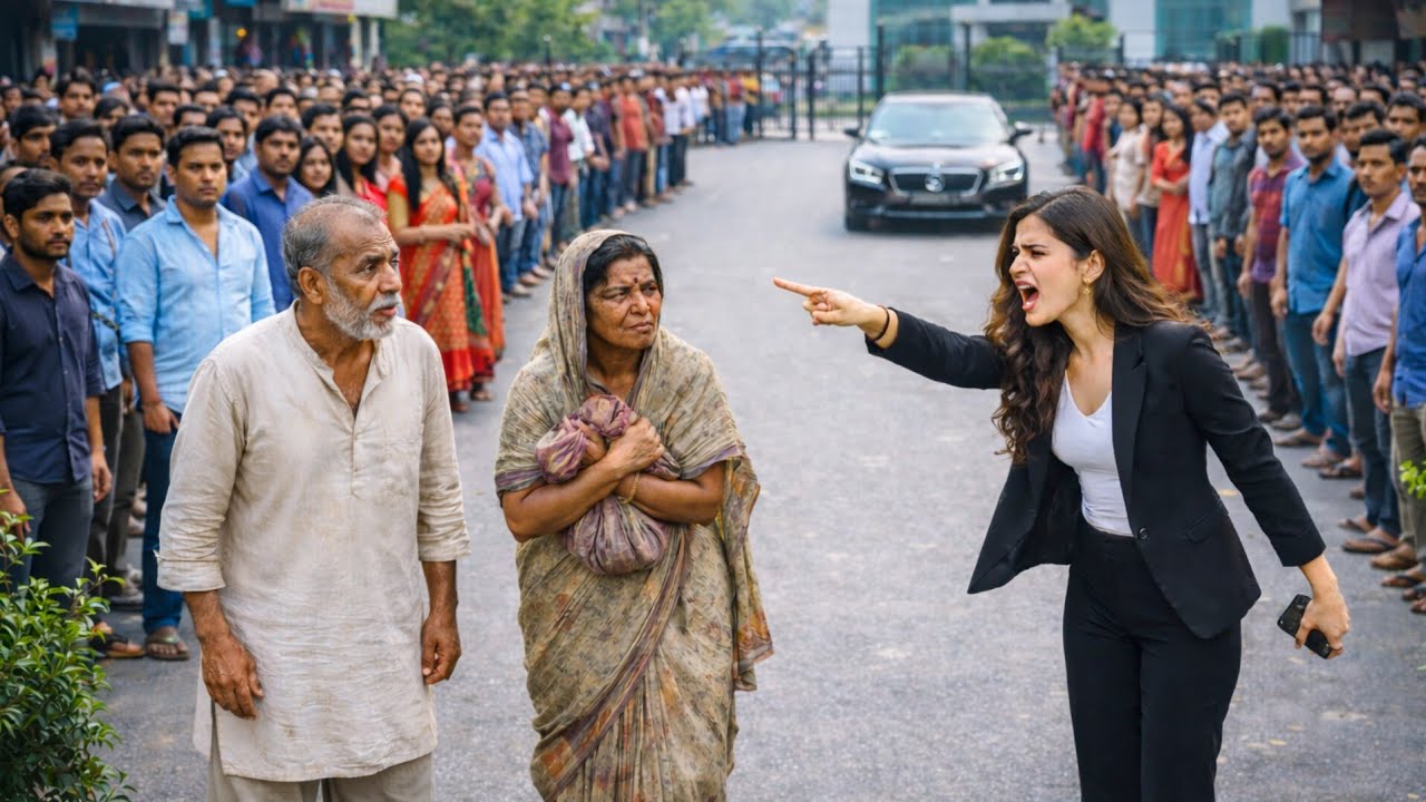 ভিখারি ভেবে কোটিপতি বসের মা-বাবাকে তাড়িয়ে দিচ্ছিল ম্যানেজার! ঠিক তখনই তাদের ছেলে দেখে ফেলল... 