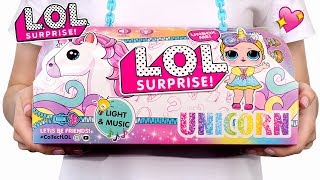 ماذا يوجد بداخل مجموعة L.O.L. Surprise! Unicorn Light & Music ؟