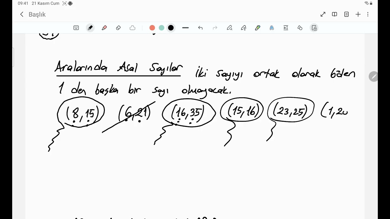 10.sınıf ASAL SAYILAR