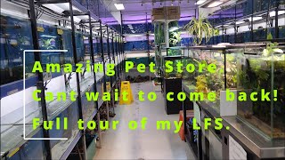 Aquotix Aquariums FISH STORE with a BUNCH of EXOTIC FISH!! (Full Tour)