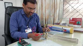 How to test Heater coil