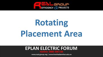 Rotating Placement Area | EPLAN Education