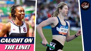 Usa Stuns Australia In Womens 4X400M Relay Final Akins Chases Down Gregorovic World U20