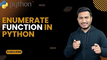 Enumerate Function in Python  | The Complete Python Course | Basic to Advance |  Python Tutorial