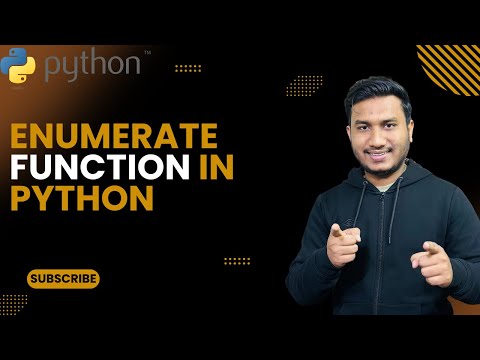 Enumerate Function in Python  | The Complete Python Course | Basic to Advance |  Python Tutorial