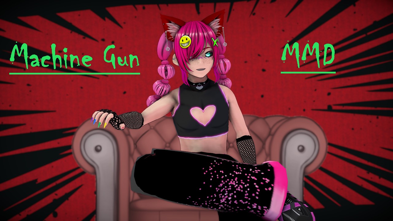{MMD} Machine Gun | Simply