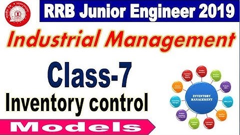 industrial management class 7 RRB JE CBT 2   aspirants By SRINIVASMech