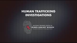Full TRAILER: Human Trafficking Investigations Roll Call Training News