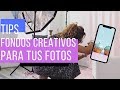 Como hacer FONDOS CREATIVOS en casa para tus FOTOS!! (Tutorial)