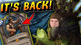 RENOLOCK KINDA WORKS IN THE NEW META | Reno Warlock | Wild Hearthstone | Forged in the Barrens