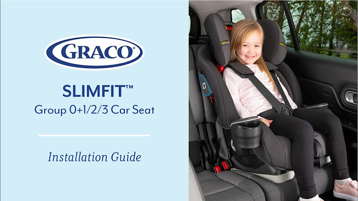 Graco car seat slim fit 3 in 1