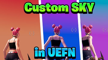 How to create Custom Gradient SKY in Fortnite Creative (UEFN)