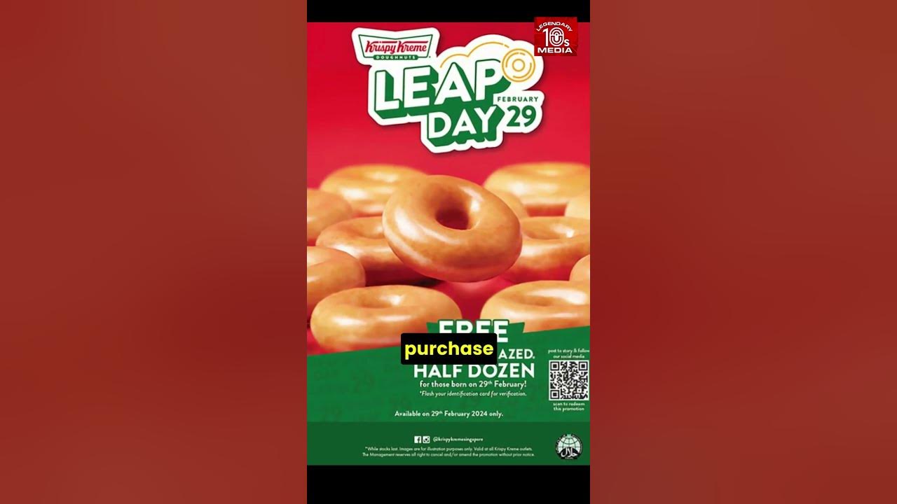Leap Day 2024 freebies and deals at Wendy's, Krispy Kreme and more