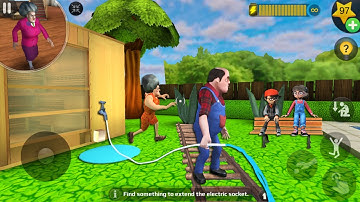 Scary Teacher 3D  Mod menu - troll Miss T so funny everyday (android, ios) part 1277