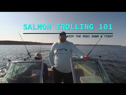 Salmon Trolling Rod Tips - Keep Em Down & Tight