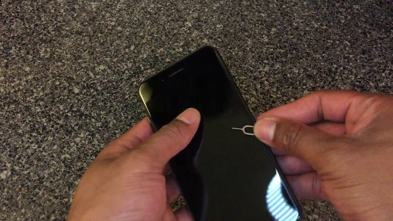 HOW TO REMOVE SIM CARD - IPHONE - YouTube