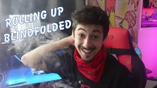 Rolling up Joints Blindfolded !!!
