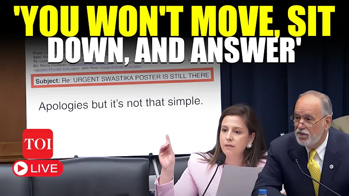 LIVE | 'Take Swastika Down': CUNY Chancellor Brutally Grilled By Stefanik Over Campus Anti-Semitism
