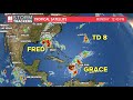 Tropical Storm Fred | Forecast, track and impact in Georgia