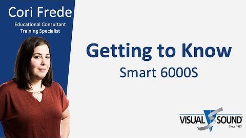 Getting Started: Smart 6000S