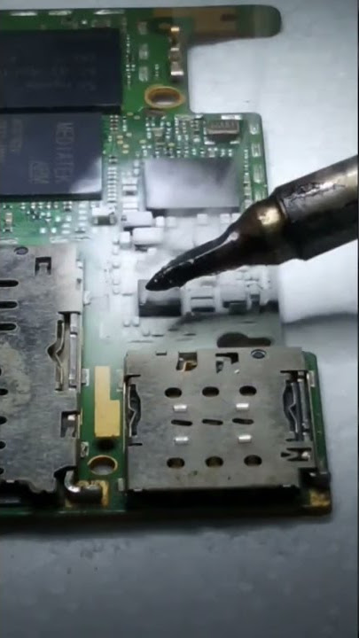 Apply Rosin Flux Paste to find Shorting of Motherboard.