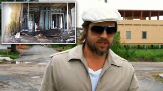 Houses Built by Brad Pitt Charity After Hurricane Katrina Allegedly Need Work
