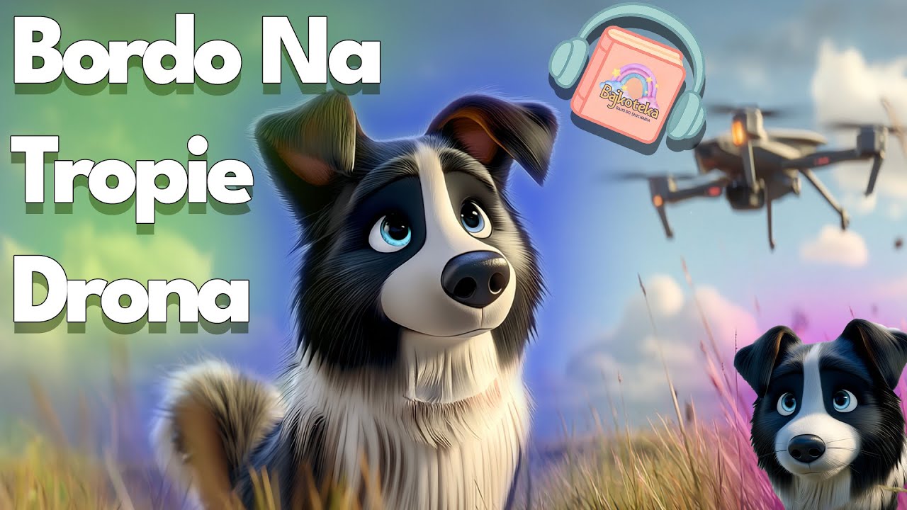 🔍 Bordo na tropie DRONA! 🚁🐾 Czy zdąży na czas? ⏳ Bajka do Słuchania Dla Dzieci