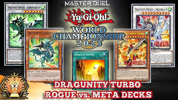 Winning with *16-4* DRAGUNITY TURBO ; YUGIOH Master Duel WORLD CHAMPIONSHIP 2023 QUALIFIER!